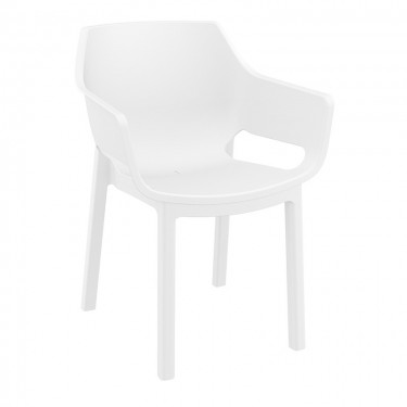 DORA WHITE ΠΟΛΥΘΡΟΝΑ ΠΟΛ/ΝΙΟΥ 58X59X80εκ. SIESTA 58X59X44-80εκ.