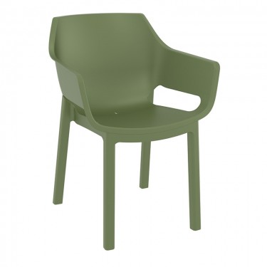 DORA OLIVE GREEN ΠΟΛΥΘΡΟΝΑ ΠΟΛ/ΝΙΟΥ 58X59X80εκ. SIESTA 58X59X44-80εκ.