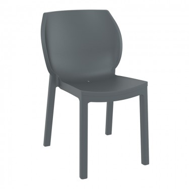 NORA DARK GREY ΚΑΡΕΚΛΑ ΠΟΛ/ΝΙΟΥ 51X59X80εκ. SIESTA 51X59X44-80εκ.