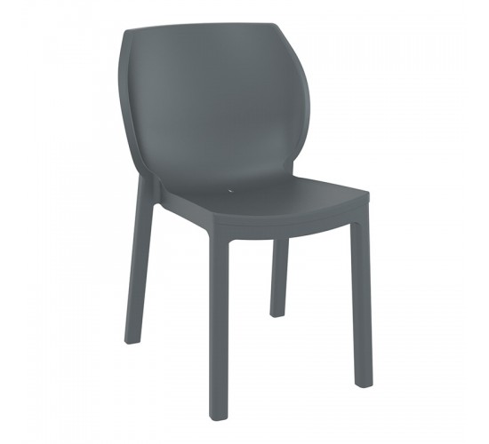 NORA DARK GREY ΚΑΡΕΚΛΑ ΠΟΛ/ΝΙΟΥ 51X59X80εκ. SIESTA 51X59X44-80εκ.