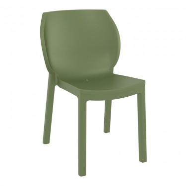 NORA OLIVE GREEN ΚΑΡΕΚΛΑ ΠΟΛ/ΝΙΟΥ 51X59X80εκ. SIESTA 51X59X44-80εκ.