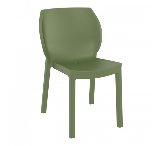 NORA OLIVE GREEN ΚΑΡΕΚΛΑ ΠΟΛ/ΝΙΟΥ 51X59X80εκ. SIESTA 51X59X44-80εκ.