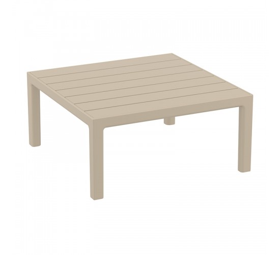 PORTOFINO LOUNGE ΤΡΑΠΕΖΙ TAUPE 70X70X33εκ. ΠΟΛ/ΝΙΟΥ SIESTA 70X70X33εκ.