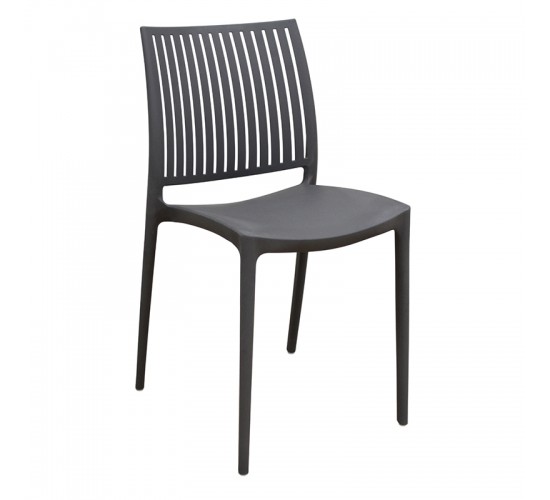 PAOLINA DARK GREY ΚΑΡΕΚΛΑ ΠΟΛ/ΝΙΟΥ 38Χ48Χ79εκ. ZITA PLUS 38Χ48Χ79εκ.