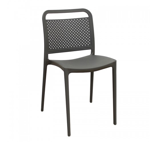 LORA DARK GREY ΚΑΡΕΚΛΑ ΠΟΛ/ΝΙΟΥ 41X49X78εκ. ZITA PLUS 41X49X45-78εκ.