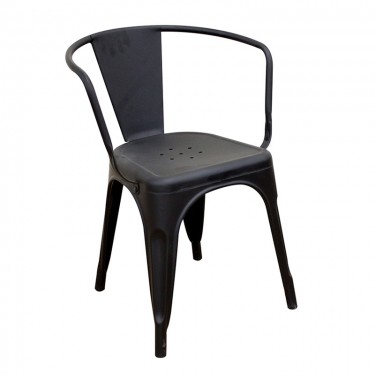 TEXAS ΠΟΛΥΘΡΟΝΑ ΜΑΥΡΗ ΜΑΤ ΜΕΤΑΛΛΙΚΗ 52Χ52Χ71εκ. ZITA PLUS 52Χ52Χ44-71εκ.