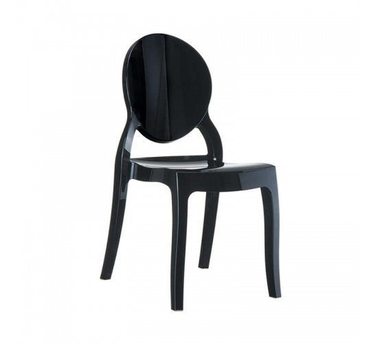 ELIZABETH GLOSSY BLACK(Σ4) ΚΑΡΕΚΛΑ SIESTA 467X50X90εκ. ELIZABETH GLOSSY BLACK(Σ4) ΚΑΡΕΚΛΑ SIESTA 467X50X90εκ.