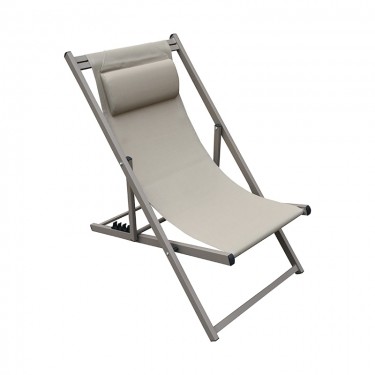 DEVIN ΣΕΖΛΟΝΓΚ CAPPUCCINO ΑΛΟΥΜΙΝΙΟΥ 58X95-102X78-95εκ. ZITA PLUS 58X95-102X78-95εκ.