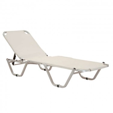 ADEL ΞΑΠΛΩΣΤΡΑ OFF WHITE ΤΕΧΤ.ΑΛΟΥΜΙΝ 25Χ25 193X59X30εκ. ZITA PLUS 193X59X30εκ.