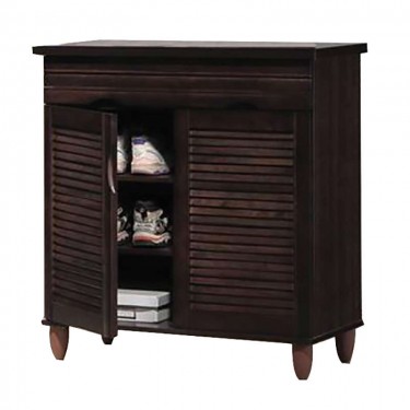 ΠΑΠΟΥΤΣΟΘΗΚΗ 78Χ38Χ83εκ. WENGE/2 ΠΟΡΤΕΣ/2 ΡΑΦΙΑ ZITA PLUS 78Χ38Χ83εκ.