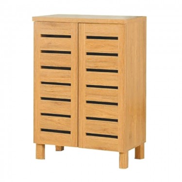 ΠΑΠΟΥΤΣΟΘΗΚΗ 60Χ33Χ87εκ. ΦΥΣΙΚΟ/2 ΠΟΡΤΕΣ/3 ΡΑΦΙΑ ZITA PLUS 60Χ33Χ87εκ.