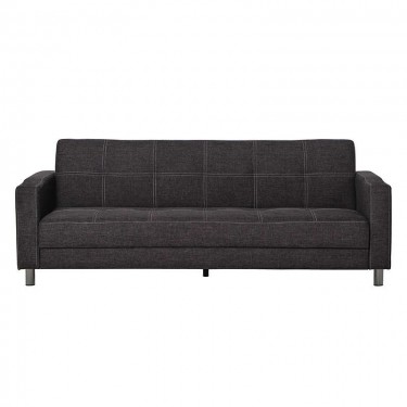 MATIZ GREY ΥΦΑΣΜΑ ΚΑΝΑΠΕΣ-ΚΡΕΒΑΤΙ 206X81X78εκ. ZITA PLUS ΚΑΝΑΠΕΣ 206Χ81Χ78εκ.- ΚΡΕΒ. 206(180)Χ98Χ38εκ.