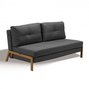 SARA Q GREY ΥΦΑΣΜΑ ΚΑΝΑΠΕΣ/ΚΡΕΒΑΤΙ 152Χ93Χ80εκ. ZITA PLUS 152Χ93Χ38-80εκ. - ΚΡΕΒ.152Χ198Χ36εκ.