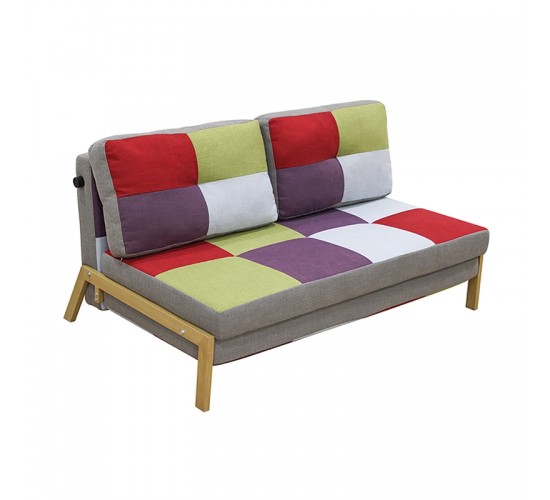 SARA Q PATCHWORK ΥΦΑΣΜΑ ΚΑΝΑΠΕΣ/ΚΡΕΒΑΤΙ 151Χ96εκ. ZITA PLUS 151Χ96Χ40-79εκ. - ΚΡΕΒ.151Χ198Χ36εκ.