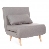 SARA GREY ΥΦΑΣΜΑ ΠΟΛΥΘΡΟΝΑ/ΚΡΕΒΑΤΙ 80Χ89Χ87εκ. ZITA PLUS 80Χ89Χ41-87εκ. - ΚΡΕΒ.80Χ190Χ28εκ.