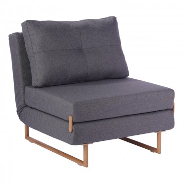 SARA S GREY ΥΦΑΣΜΑ ΠΟΛΥΘΡΟΝΑ/ΚΡΕΒΑΤΙ 80Χ90Χ84εκ. ZITA PLUS 80Χ90Χ84εκ. - ΚΡΕΒ.80Χ192Χ29εκ.