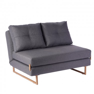 SARA S GREY ΥΦΑΣΜΑ ΚΑΝΑΠΕΣ/ΚΡΕΒΑΤΙ 120Χ90Χ84εκ. ZITA PLUS 120Χ90Χ84εκ. - ΚΡΕΒ.120Χ192Χ29εκ.