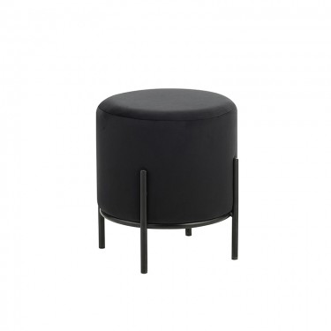 BELLA/R ΣΚΑΜΠΟ BLACK VELVET ΥΦΑΣΜΑ Φ.35Χ38εκ. ZITA PLUS Φ.35Χ38εκ.