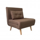 SARA BROWN ΥΦΑΣΜΑ ΠΟΛΥΘΡΟΝΑ/ΚΡΕΒΑΤΙ 75X80X84εκ. ZITA PLUS 75Χ80Χ84εκ. - ΚΡΕΒ.75Χ190Χ32εκ.