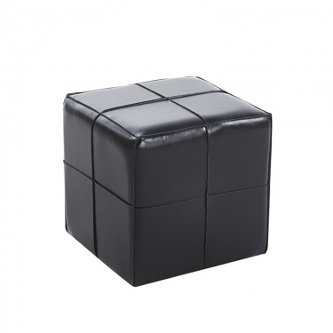 ENZO BLACK PU ΣΚΑΜΠΟ 31X31X31εκ. ZITA PLUS 31X31X31εκ.