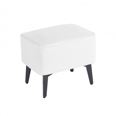 SAMI WHITE PU ΣΚΑΜΠΟ 40X30X34εκ. ZITA PLUS 30X40X35εκ.