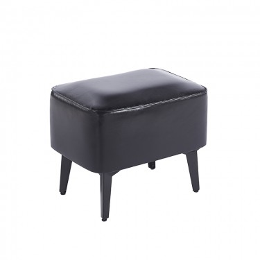 SAMI BLACK PU ΣΚΑΜΠΟ 40X30X34εκ. ZITA PLUS 40X30X34εκ.