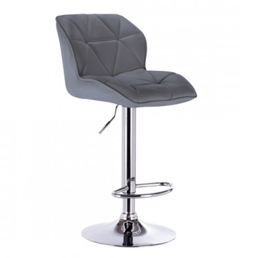 Σκαμπό Μπάρ 2τμχ Bar86 Margo Γκρί Pu 41x51x108εκ. ZITA PLUS 41Χ51Χ67-88/87-108εκ.