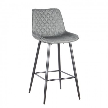 ALESIA GREY ΥΦΑΣΜΑ 73εκ. ΣΚΑΜΠΟ ΜΕΤΑΛΛΙΚΟ 50X51X73-104εκ. ZITA PLUS 50X51X73-104εκ.