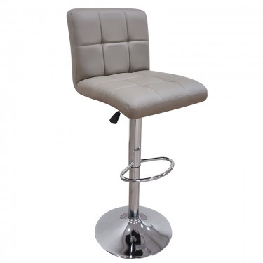 BAR40 CAPPUCCINO PU(Σ2)ΣKAMΠO ΜΕ ΑΜΟΡΤΙΣΕΡ 43X52X113εκ. ZITA PLUS 43X52X60-92/81-113εκ.