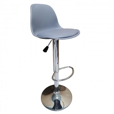 BAR92 GREY PP/PU(Σ2)ΣKAMΠO ΜΕ ΑΜΟΡΤΙΣΕΡ 37X33X102εκ. ZITA PLUS 37X33X60-81/81-102εκ.