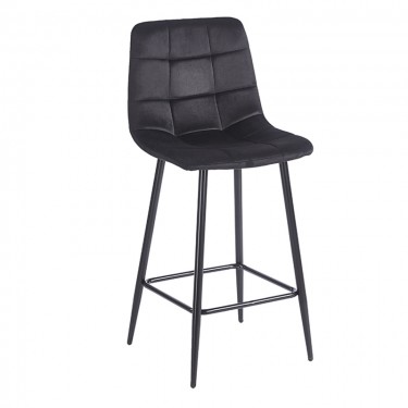 NORA BLACK VELVET ΥΦΑΣΜΑ 65εκ. ΣΚΑΜΠΟ ΜΕΤΑΛΛΙΚΟ 45X41X65-99εκ. ZITA PLUS 45X41X65-99εκ.