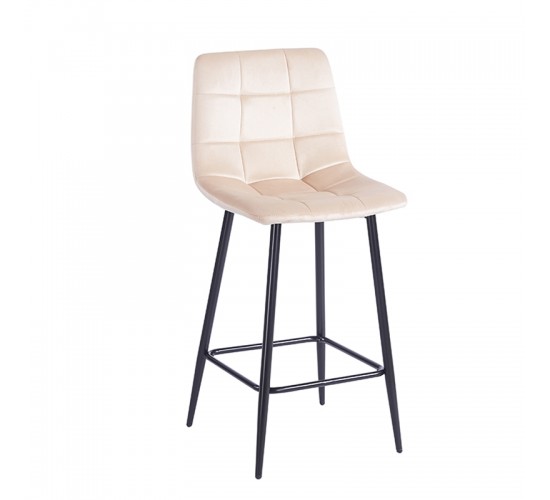 NORA BEIGE VELVET ΥΦΑΣΜΑ 65εκ. ΣΚΑΜΠΟ ΜΕΤΑΛΛΙΚΟ 45X41X65-99εκ. ZITA PLUS 45X41X65-99εκ.