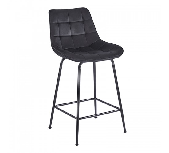 ERMINA BLACK VELVET ΥΦΑΣΜΑ 64εκ. ΣΚΑΜΠΟ ΜΕΤΑΛΛΙΚΟ 49X50X64-94εκ. ZITA PLUS 49X50X64-94εκ.