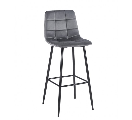 NORA GREY VELVET ΥΦΑΣΜΑ 75εκ. ΣΚΑΜΠΟ ΜΕΤΑΛΛΙΚΟ 45X42X75-110εκ. ZITA PLUS 45X42X75-110εκ.