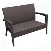 MIAMI BROWN ΚΑΝΑΠΕΣ 128Χ77Χ89εκ. ΠΟΛ/ΝΙΟΥ SIESTA 128Χ77Χ89εκ.