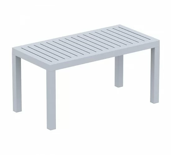 OCEAN SILVER GREY ΤΡΑΠΕΖΙ 90Χ45Χ45εκ. ΠΟΛ/ΝΙΟΥ OCEAN SILVER GREY ΤΡΑΠΕΖΙ 90Χ45Χ45εκ. ΠΟΛ/ΝΙΟΥ