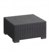 CALIFORNIA ΑΝΘΡΑΚΙ ΤΡΑΠΕΖΙ 68Χ68Χ35εκ. ZITA PLUS 68X68X35εκ.