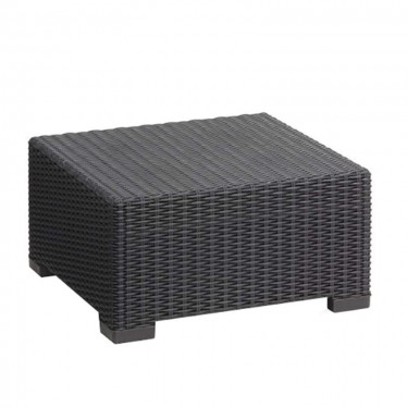 CALIFORNIA ΑΝΘΡΑΚΙ ΤΡΑΠΕΖΙ 68Χ68Χ35εκ. ZITA PLUS 68X68X35εκ.