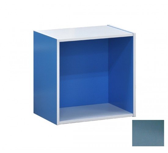 DECON Cube Kουτί Απόχρωση Μπλε  40x29x40cm [-Άσπρο/Μπλε-] [-Paper-] Ε828,2