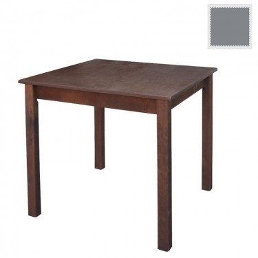 Ταβέρνας Τραπέζι Λυόμενο Οξιά - Κόντρα Πλακέ, Βαφή Εμποτισμού Λάκα Γκρι  80x80x75cm [-Γκρι-] [-Ξύλο-] Ρ517,Ε10