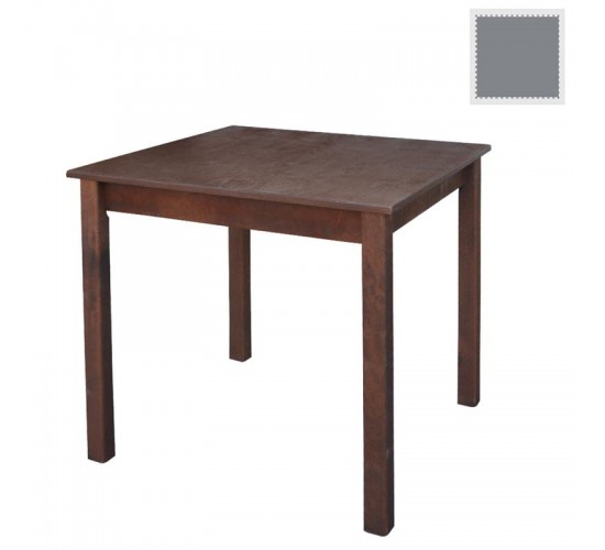 Ταβέρνας Τραπέζι Λυόμενο Οξιά - Κόντρα Πλακέ, Βαφή Εμποτισμού Λάκα Γκρι  80x80x75cm [-Γκρι-] [-Ξύλο-] Ρ517,Ε10