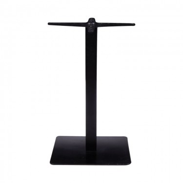 PRATO Βάση Τραπεζιού Μέταλλο Βαφή Μαύρο, Cross 45x45cm (17,50kg)  50x50cm H.72cm / Cross 45x45cm [-Μαύρο-] [-Μέταλλο-] Ε065