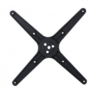 Μικρός Σταυρός/Φλάντζα για βάσεις Ανταλλακτικό  45x45cm [-Μαύρο-] [-Μέταλλο-] Α06