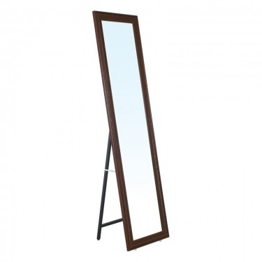 MIRROR Καθρέπτης Δαπέδου Τοίχου Ξύλινος Καρυδί  39x2,5x148cm [-Καρυδί-] [-MDF - Κόντρα Πλακέ - Καπλαμάς - Νοβοπάν-] Ε7185,3