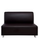 BANDY 2Θέσιος Καναπές Pu Καφέ  130x71x88cm [-Καφέ-] [-PU - PVC-] Ε952,23