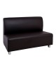 BANDY 2Θέσιος Καναπές Pu Καφέ  130x71x88cm [-Καφέ-] [-PU - PVC-] Ε952,23