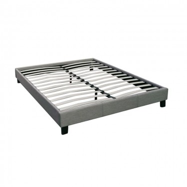 ΥΠΟΣΤΡΩΜΑ WILTON K/D Ύφασμα Γκρι  157x211x29 (Στρώμα 150x200)cm [-Γκρι-] [-Ύφασμα-] Ε2015,4LG