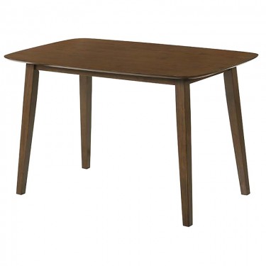 OPTIMAL Τραπέζι Τραπεζαρίας Απόχρωση Καρυδί  120x75x74cm [-Καρυδί-] [-Ξύλο-] Ε800