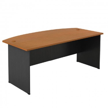 ΓΡΑΦΕΙΟ-Α Απόχρωση Dark Grey - Cherry  180x90x74cm [-Ανθρακί-, -Κερασί-] [-Melamine-] ΕΟ130,3