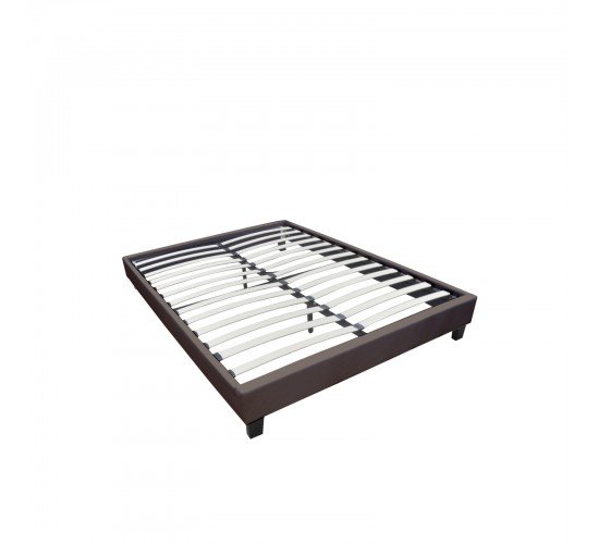 ΥΠΟΣΤΡΩΜΑ WILTON K/D PU Σκούρο Καφέ  167x211x29 (Στρώμα 160x200)cm [-Καφέ Σκούρο-] [-PU - PVC - Bonded Leather-] Ε2015,2LB